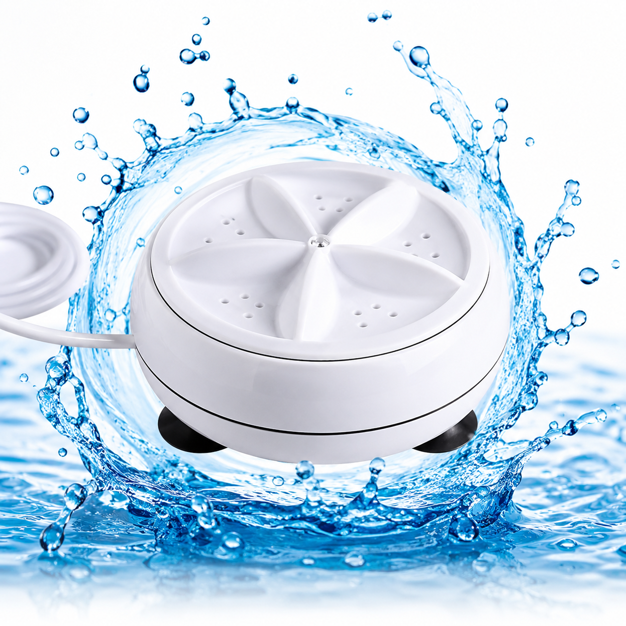 AquaSpin™ Portable 3-in-1 Mini Washing Machine